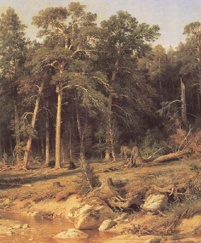 Ivan Shishkin A Pine Forest Mast-Timber forest in Viatka Province Germany oil painting art